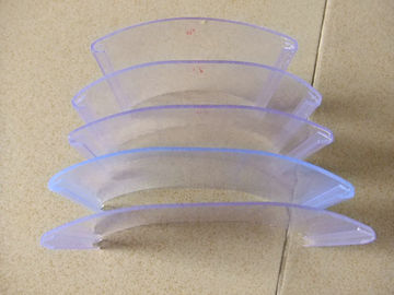 PVC / ABS /  PE Transparent PVC plastic extrusion profile / Extruded Plastic Sections