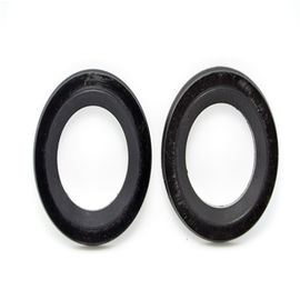 Fluorine Silicone Rubber O Ring Seal Custom Rubber Parts , High temperature Rubber Rings