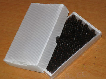 PP Plastic PTFE Silicone Septa For Storage / 20ml Autosampler Vials