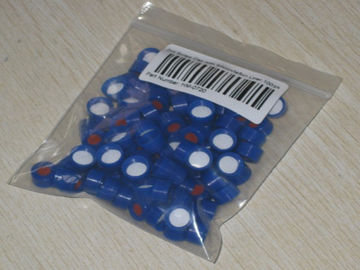 Silicone Septa PTFE Open Top Screw Cap With High Performance